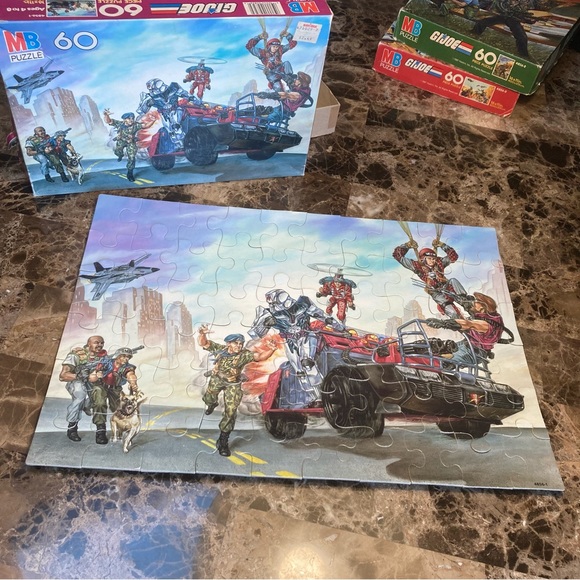 (3) 1987 G.I.Joe Puzzles - Picture 12 of 14